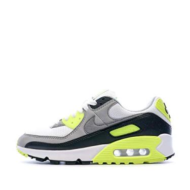 Imagem de Nike Tênis masculino baixo, Partícula branca cinza Volt preto, 35