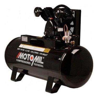 Imagem de Compressor de Ar Gasolina CMV-15/130G - 140LBS 5,5HP MOTOMIL