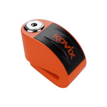 Imagem de TRAVA DISCO COM ALARME LARANJA KOVIX