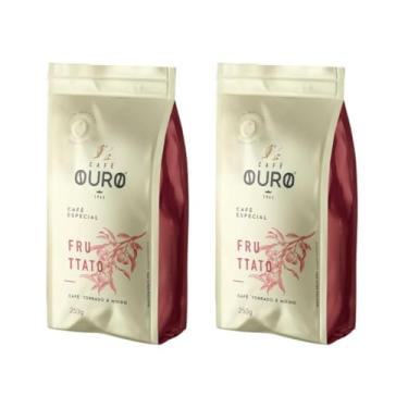 Imagem de Café Ouro Torrado e Moído Fruttato 250g Kit Com 02Un de 250g