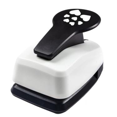 Imagem de Colaxi Furador de papel em formato de furador para crianças e adultos, manual para scrapbooking, de papel para cartões comemorativos, projetos DIY, Coração