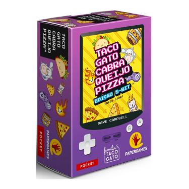 Imagem de Taco Gato Cabra Queijo Pizza Edição 8-Bit - Papergames