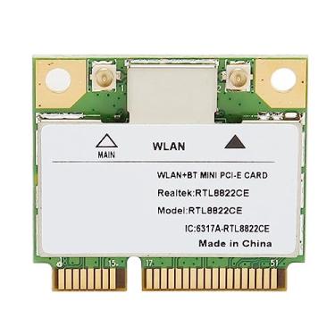 Imagem de Card de Rede WIFI Card Pcie, RTL8822CE Gigabit 2.4G 5G Banda Dupla Bluetooth 5.1 Adaptador de Rede de Rede de Rede Sem Fio WIFI