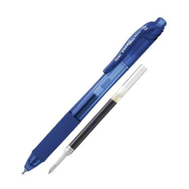 Imagem de Caneta Energel X 0.5mm Com Refil Escrita Elegante - Pentel, Azul