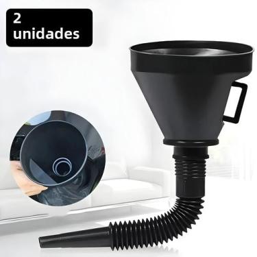 Imagem de Funil De Óleo De Motor a Gasolina Para Motocicleta 130mm 2 Peças Com F