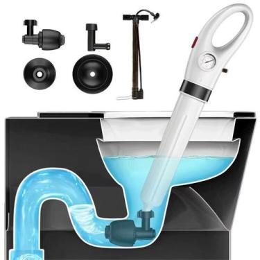 Imagem de Desentupidor Ar para Pia Ralo Vaso Tanque Privada Cano Sanitários de A