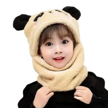 Imagem de Chapéu De Lã Grosso De Inverno Para Meninos E Meninas, Gorro Com Desen