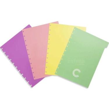 Imagem de Divisória Cores Pastel CADERNO INTELIGENTE