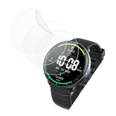 Imagem de Futanwei Para relógio inteligente de natação Parsonver FitNova R1 protetor de tela de 3,4 cm [3 unidades] película PET transparente HD [anti-impressões digitais] [anti-arranhões] [livre de bolhas