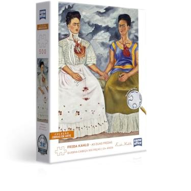 Imagem de Toyster - Coleção Obras de Arte - Frida Kahlo: As duas fridas - Quebra-cabeça 500 peças - Game Office