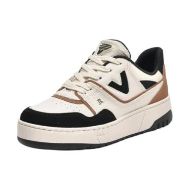 Imagem de TÊNIS CASUAL VIA MARTE DETALHE V (Preto/Marfim/Bege, BR, Adulto, Numérico, 35)