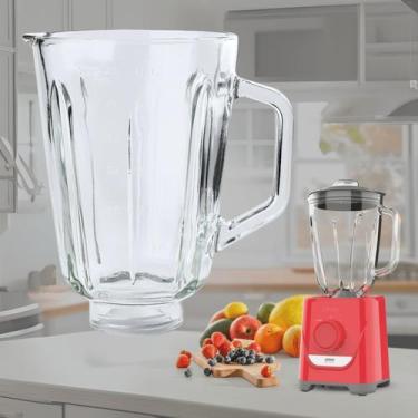 Imagem de Copo Jarra De Vidro Compatível Com Liquidificador Oster Oliq501 e Oliq