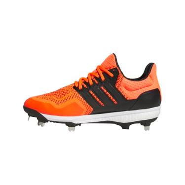 Imagem de adidas Tênis de beisebol unissex Ultraboost DNA 1.0 Dugout, Vermelho solar/vermelho solar/preto, 10 Women/9 Men