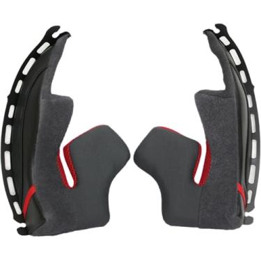 Imagem de Shoei X-14 Type-I Cheek Pad 31 Street Bike Racing Motorcycle Helmet Accessories - Black/One Size