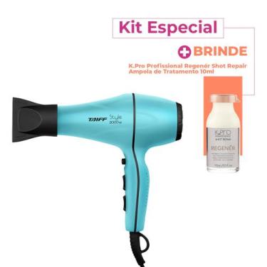 Imagem de Kit Taiff Style 2000W 220V Azul Tiffany Secador K.Pro Regenér Repair A