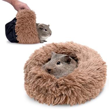 Imagem de Paw Inspired Cama para animais de estimação Furr-O Burrowing com zíper em elastano e calça de lã para porquinhos-da-índia e outros animais pequenos, bolsa de transporte aconchegante, brinquedo de