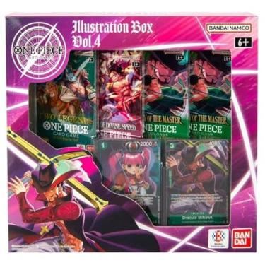 Imagem de One Piece Trading Card Game TCG Illustration Box Vol. 4 - Contains 2 Promo Cards and 4 Booster Packs
