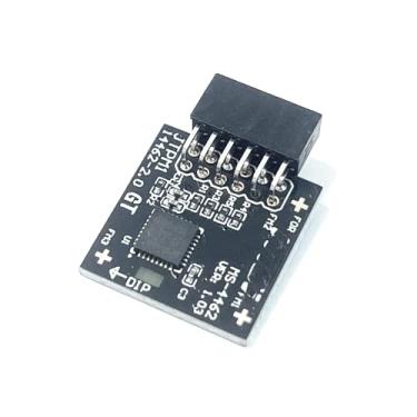 Imagem de Jintai Módulo TPM 2.0 TPM SPI LPC Módulo de 12 pinos para placa-mãe MSI MS-4462 MEG B550 MAG B550 MAG B550M MAG B650 MAG B650M Compatível com TPM2.0