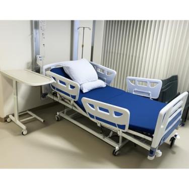 Imagem de Cama Hospitalar Elétrica 8 Movimentos Com Elevação De Altura do Leito