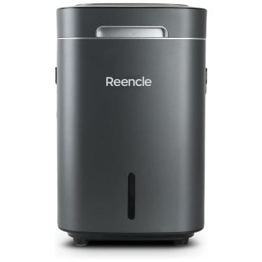 Imagem de Composteira Elétrica de Cozinha 14L para Ambiente Interno com Tecnologia Whisper-Quiet e Decomposição Rápida, 110V, Reencle, Cinza