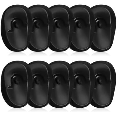 Imagem de minkissy 10 Peças Protetores de Ouvido para Coloração de Cabelo, Protetores de Ouvido de Plástico para, Barbearia, Spa