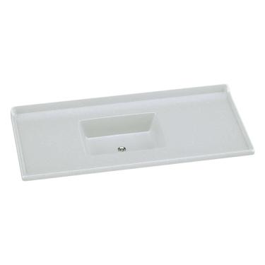 Imagem de Pia de Cozinha Mármore Sintético 120x55cm Multimóveis CR20479