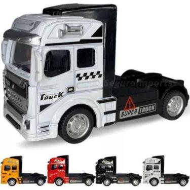 Imagem de Miniatura Caminhão Carroceria Carreta Super Truck De Ferro  - Europio,