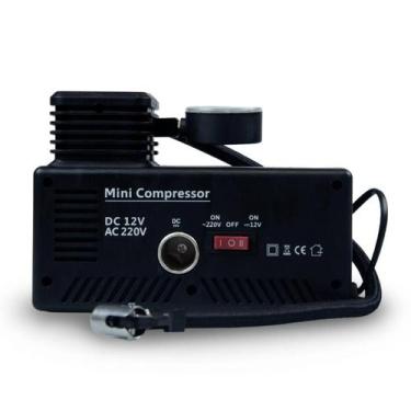 Imagem de Mini Compressor Portátil 2 Em 1 Elétrico E Automotivo 300psi 30L 220v 