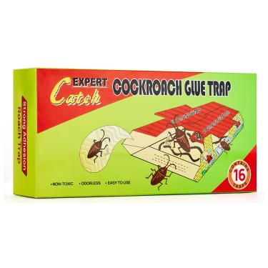 Imagem de Meilen Pacote com 16 armadilhas para baratas, cola pegajosa, armadilhas para baratas em casa, armadilhas de controle de pragas para formigas de críquete, aranhas, crianças e animais de estimação