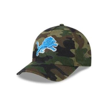 Imagem de Boné New Era 9FORTY M-CROWN A-FRAME Detroit Lions NFL Salute Service 2025 Militar-Masculino