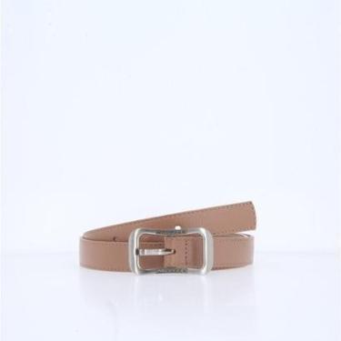 Imagem de Cinto Feminino em Couro com fivela Prateada-Feminino