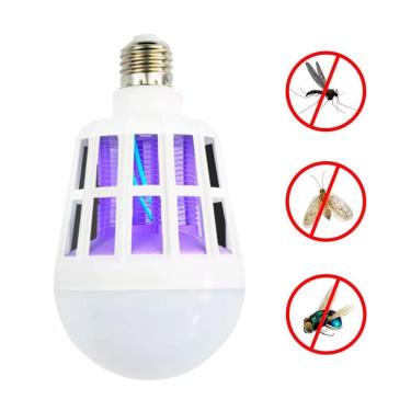 Imagem de Luz Uv Led Mata Mosquitos Pernilongos Lâmpada 15W Potente