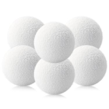 Imagem de Bolas de lixo para banheira de hidromassagem e piscina, absorvente de espuma de spa reutilizável, removedor de óleo flutuante de 7 cm, limpador lavável e durável, bolas de esponja de spa, ajuda a