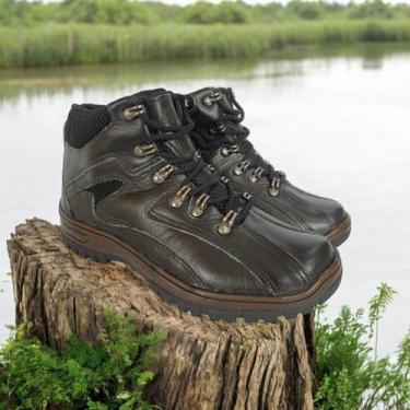 Imagem de Botina Coturno Desbravador Para Trilha Couro Legítimo. - Leather.Art, 