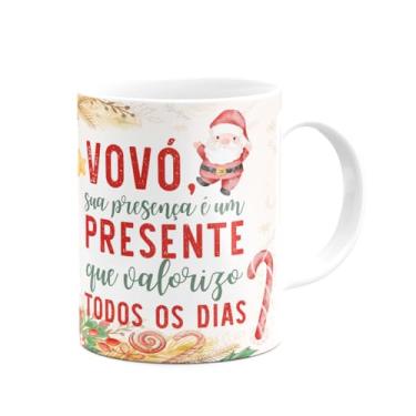 Imagem de JPS INFO, Caneca Natal Família - Feliz natal Vovó - 325ml
