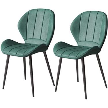 Imagem de Cadeira de jantar, escritório, negócios, recepção, cadeiras de conferência, cadeiras de jantar, cadeiras de cozinha, conjunto de 2 cadeiras de jantar nórdicas, leves, luxuosas, modernas, minimalistas,