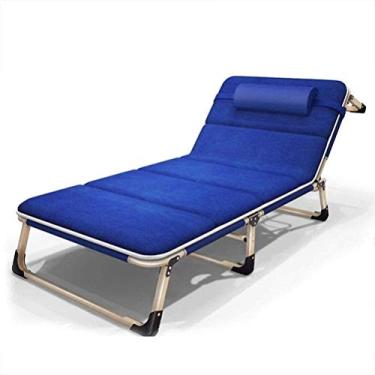 Imagem de Espreguiçadeira, cadeiras reclináveis de tamanho grande, para uso externo, com gravidade zero, espreguiçadeira dobrável para uso ao ar livre, quarto dobrável para pessoas pesadas, barra dobrável para