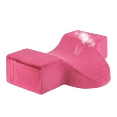 Imagem de Almofadas de cílios para extensões de cílios, almofada de enxerto de cílios para pescoço | Almofada de enxerto de cílios com bolsos, suprimentos de suporte para as costas para centro de spa