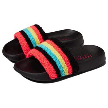 Imagem de Skechers Tênis infantil unissex 310992l, Preto/Multi, 3 Little Kid