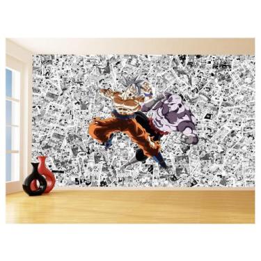 Imagem de Papel De Parede Dragon Ball Goku Vegeta Anime 3,5M Dbz164 - Você Decor