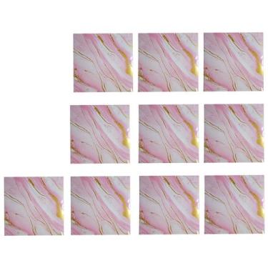 Imagem de Placa Adesiva Marmore 3D kit 10 uni Papel de Parede Autocolante Modern