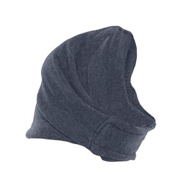 Imagem de Generic Capuz para cães, protetores de cabeça silenciosos, espessos, abafadores de ouvido, protetores de orelha macios para secar, banhar e cuidar, Cinza