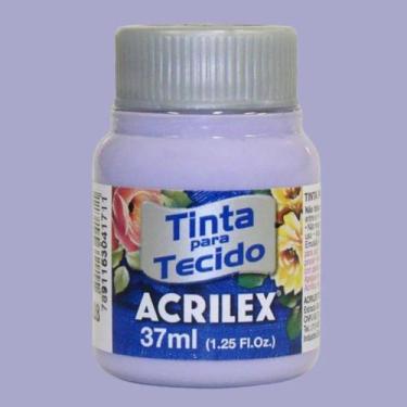 Imagem de Tinta para Tecido Fosca 37ml Acrilex - Cores Frias - 04140, LILAS - 52