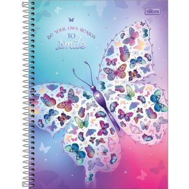 Imagem de Caderno Espiral Capa Dura Universitário Daisy 1 Matéria 80 Folhas Tilibra Estampa 1