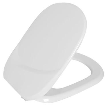 Imagem de Assento Sanitário Sabatini Branco Tampa para Bacia Icasa em Polietilen