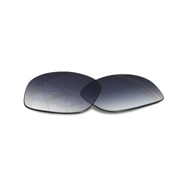 Imagem de SmartVLT Lentes de reposição masculinas cinza gradiente para óculos de sol Oakley Jawbone/Racing Jacket