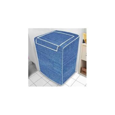 Imagem de Capa para Máquina de Lavar, PVC e Polipropileno, 89cm x 68cm x 98cm, Compatível com Consul, Brastemp, Electrolux