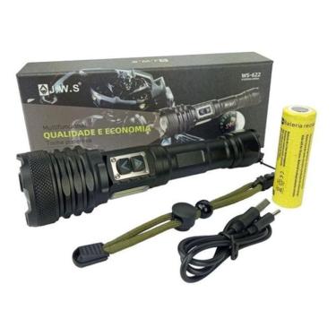 Imagem de Lanterna Para Caça Led V3 Ultra Potente Recarregável Usb