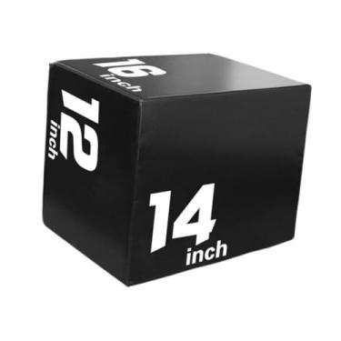 Imagem de YIJU Jump Box Antiderrapante Multifuncional Portátil para Exercícios de Salto, Corda, Agachamentos e Condicionamento Físico, Style C