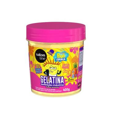 Imagem de Gelatina Salon Line S.O.S Cachos Kids Bob Esponja 400g